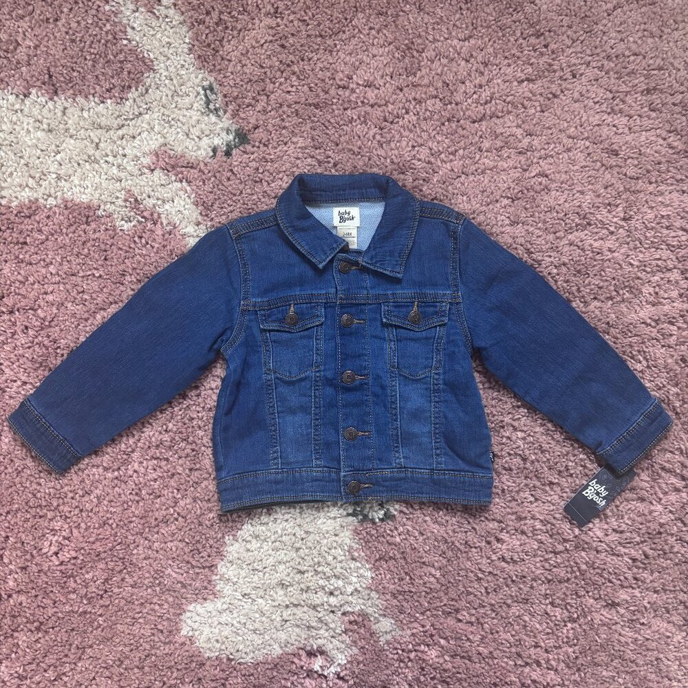 NWT Oshkosh Baby B'Gosh Denim Jean Jacket 24M Coat Lightweight